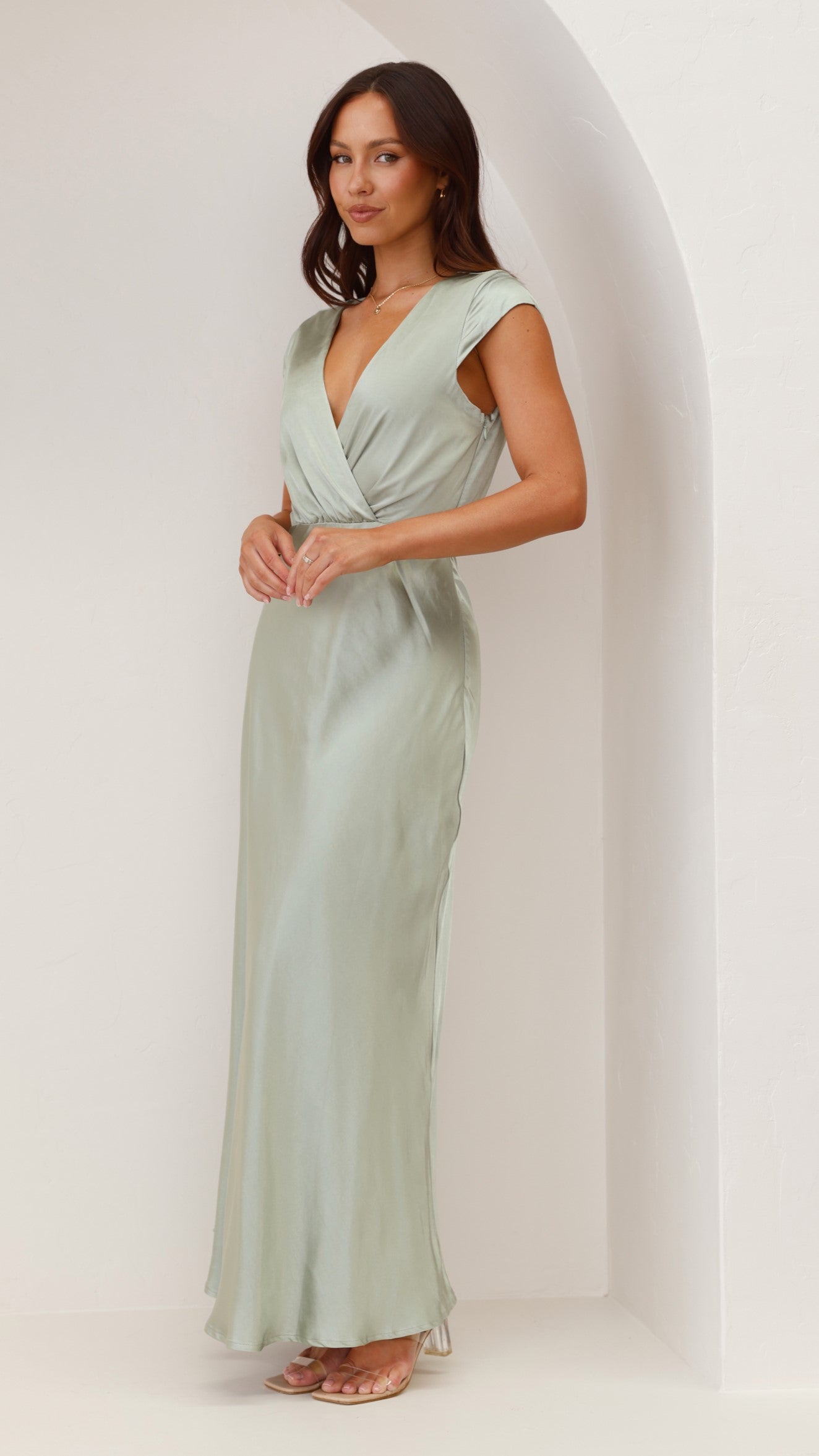 Selma Maxi Dress - Sage