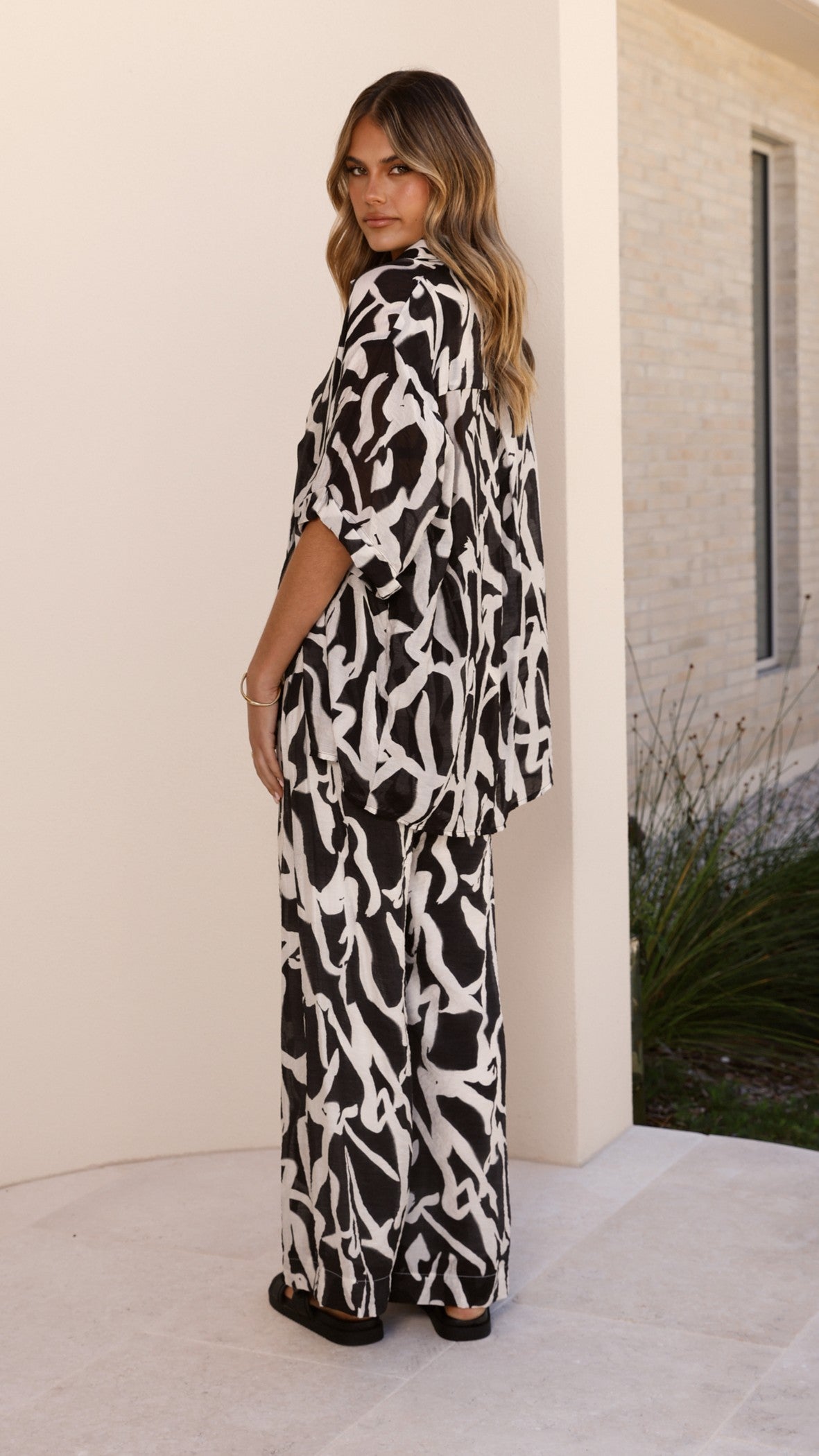 Jamerson Pants - Black/White