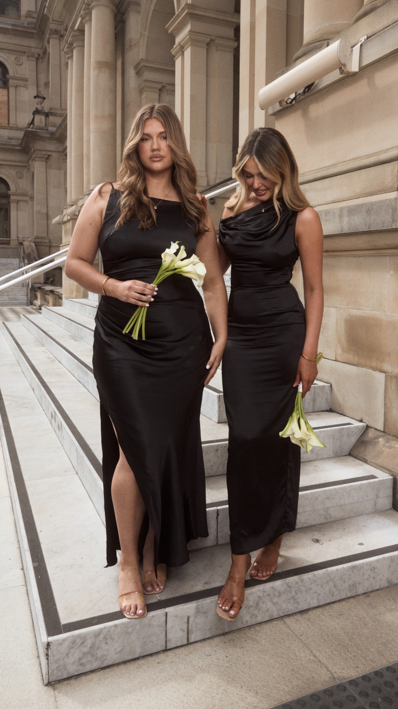 Ava Maxi Dress - Black