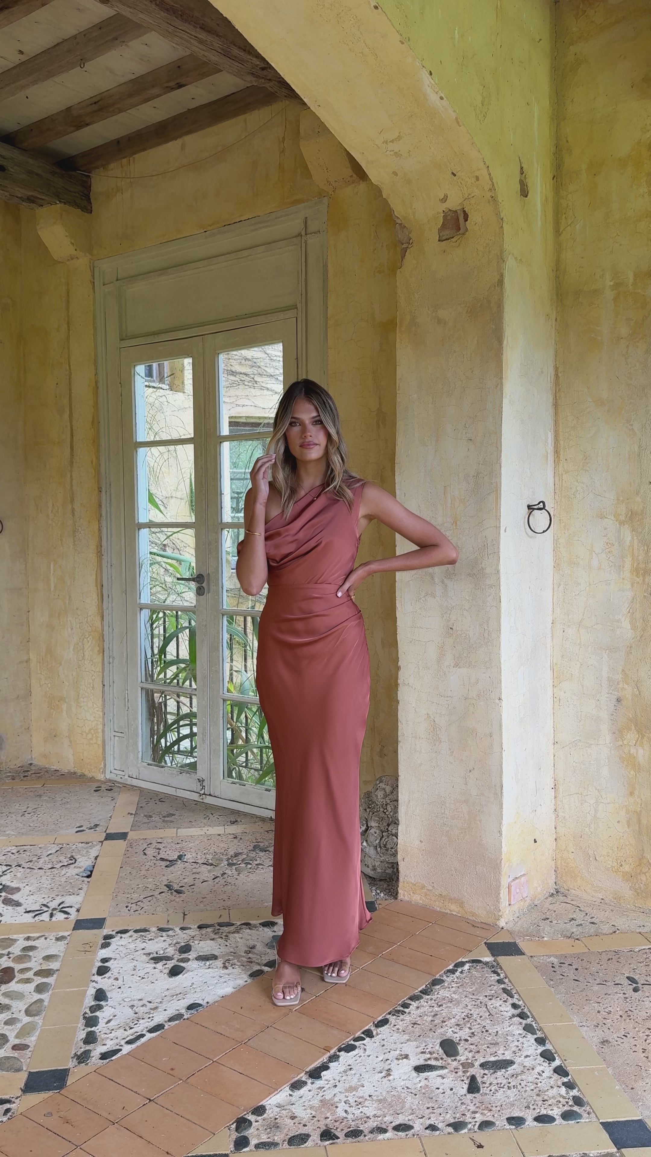 Gigi Maxi Dress - Copper