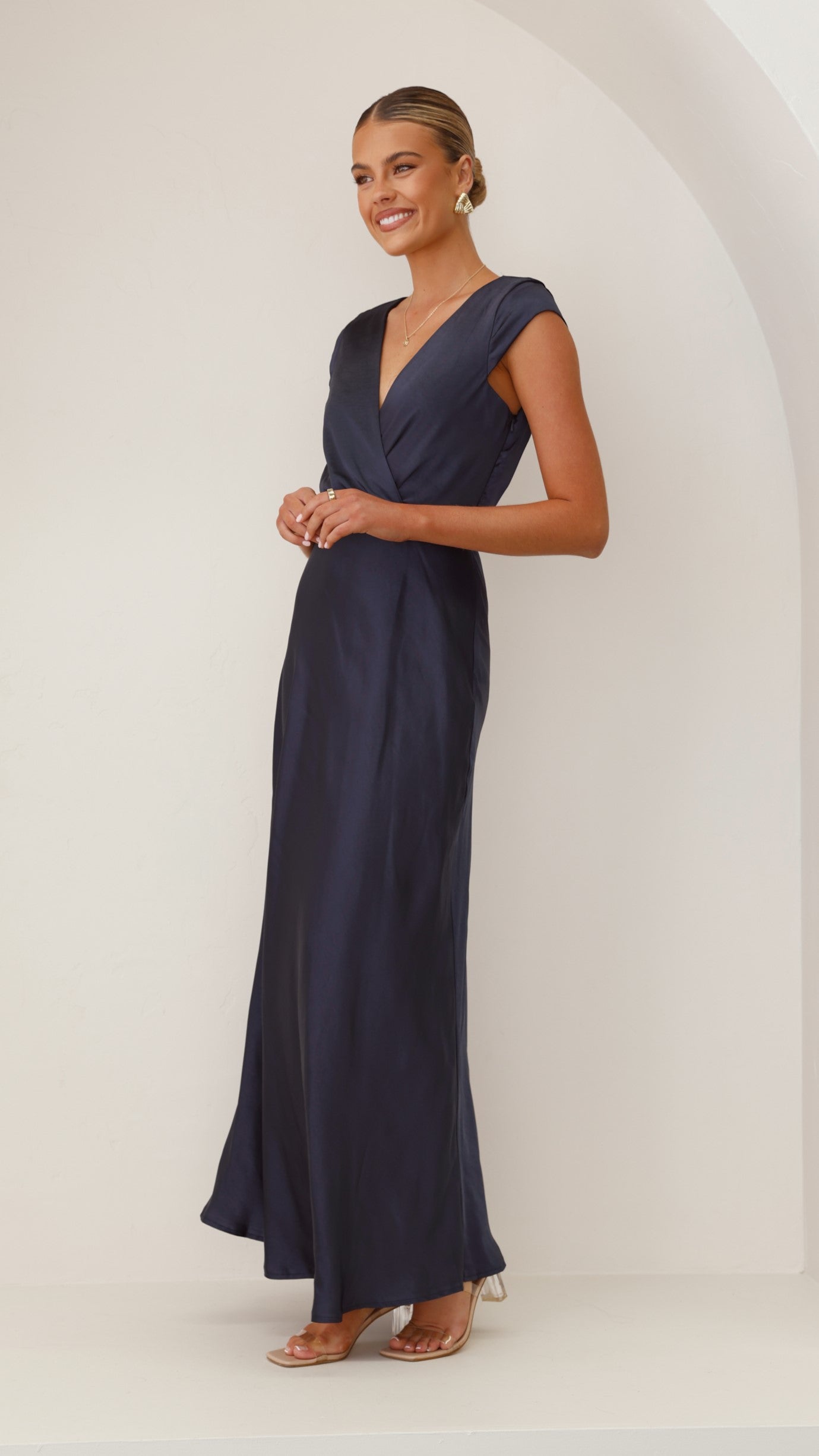 Selma Maxi Dress - Navy
