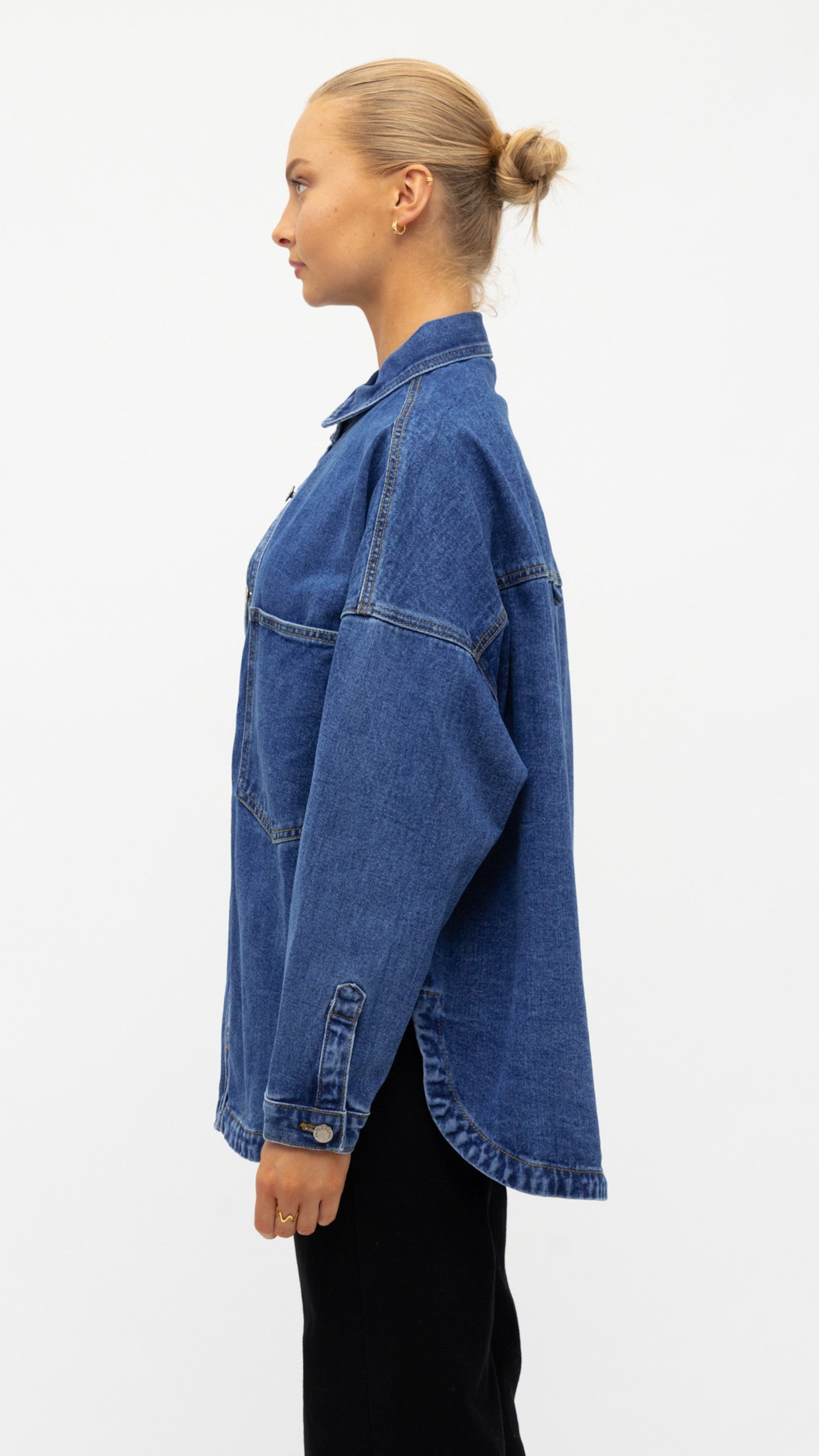 Ensley Denim Jacket - Dark Denim