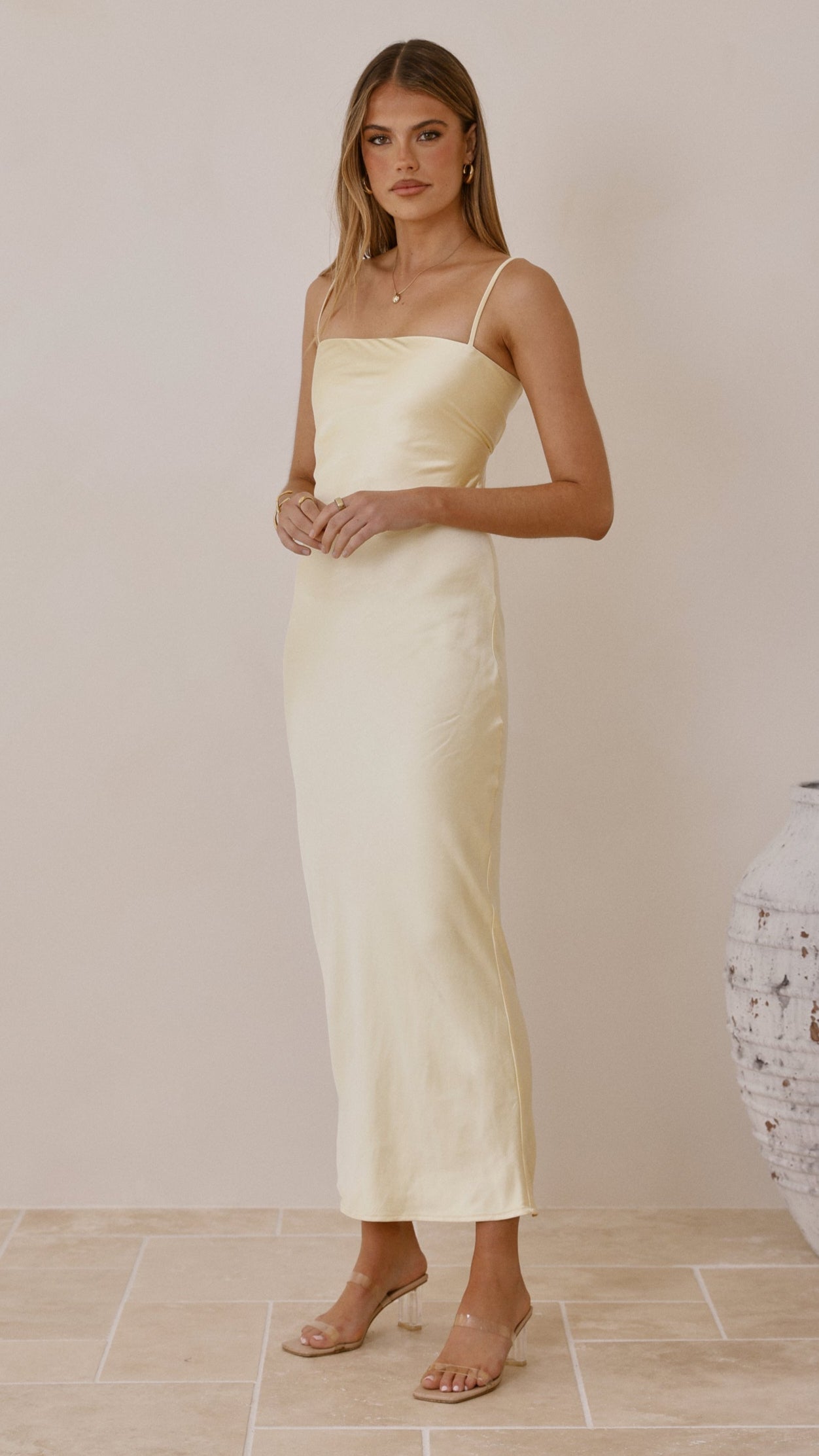 Keira Maxi Dress - Yellow