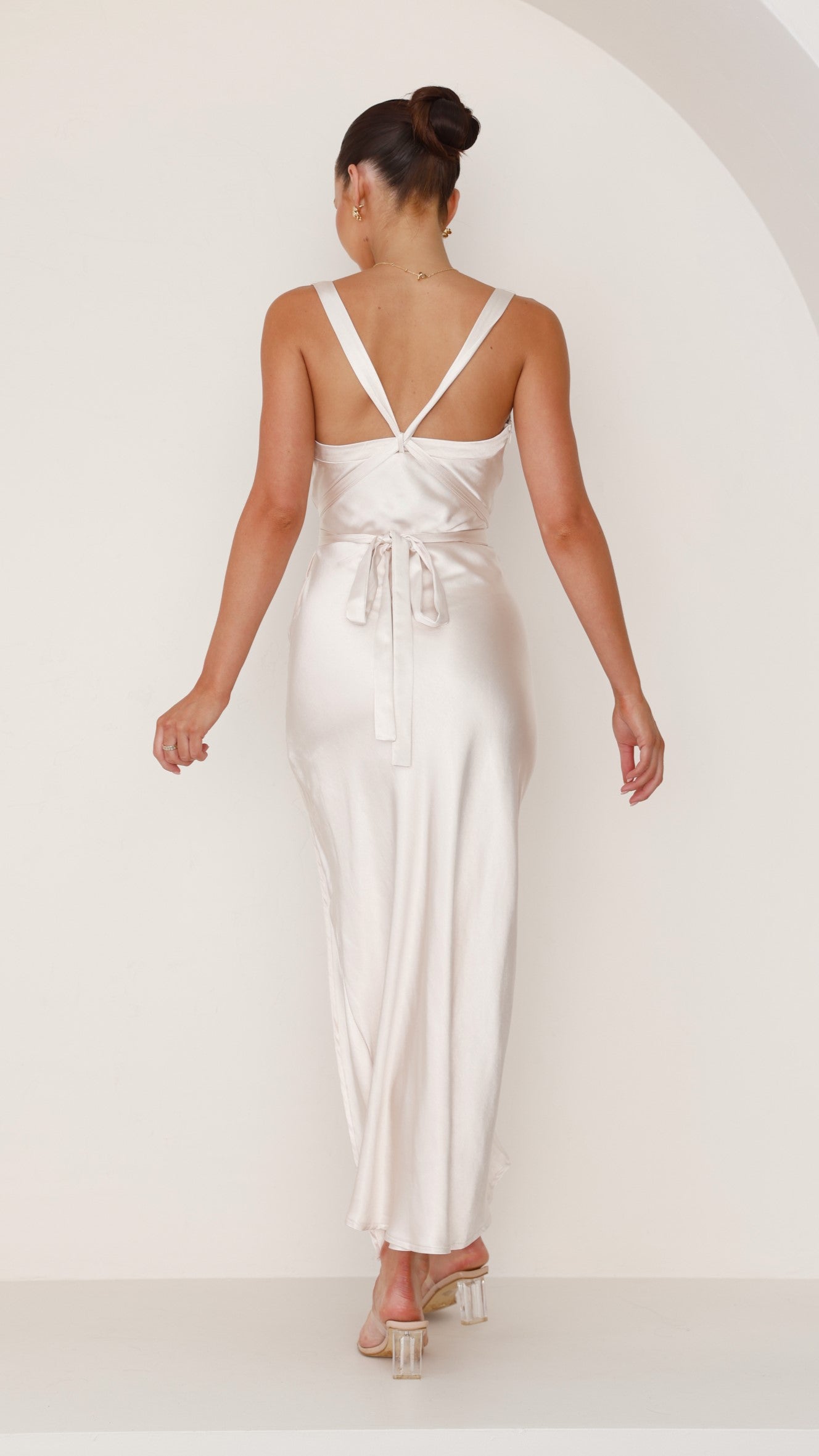 Zendaya Maxi Dress - Champagne
