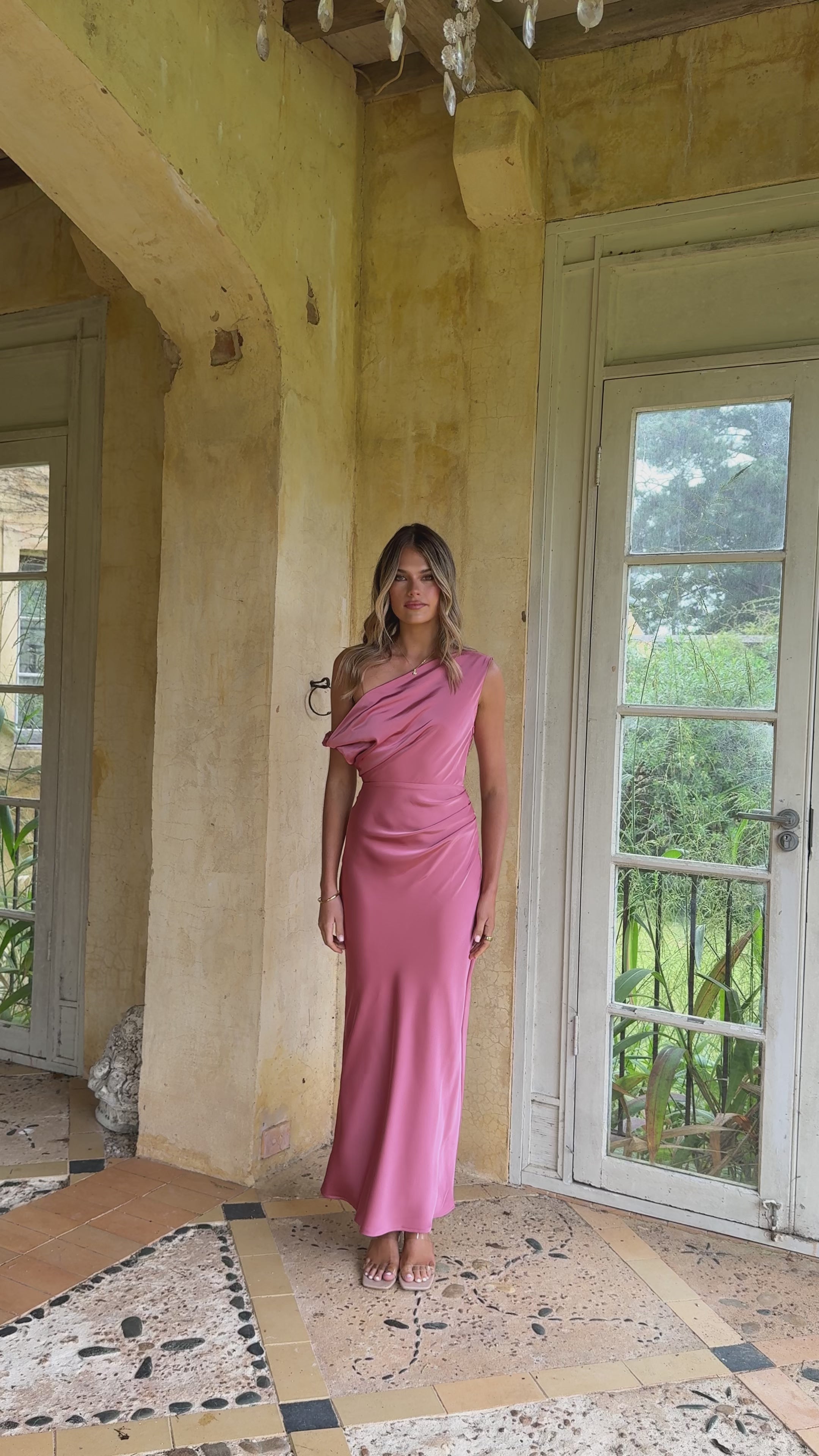 Gigi Maxi Dress - Baked Rose