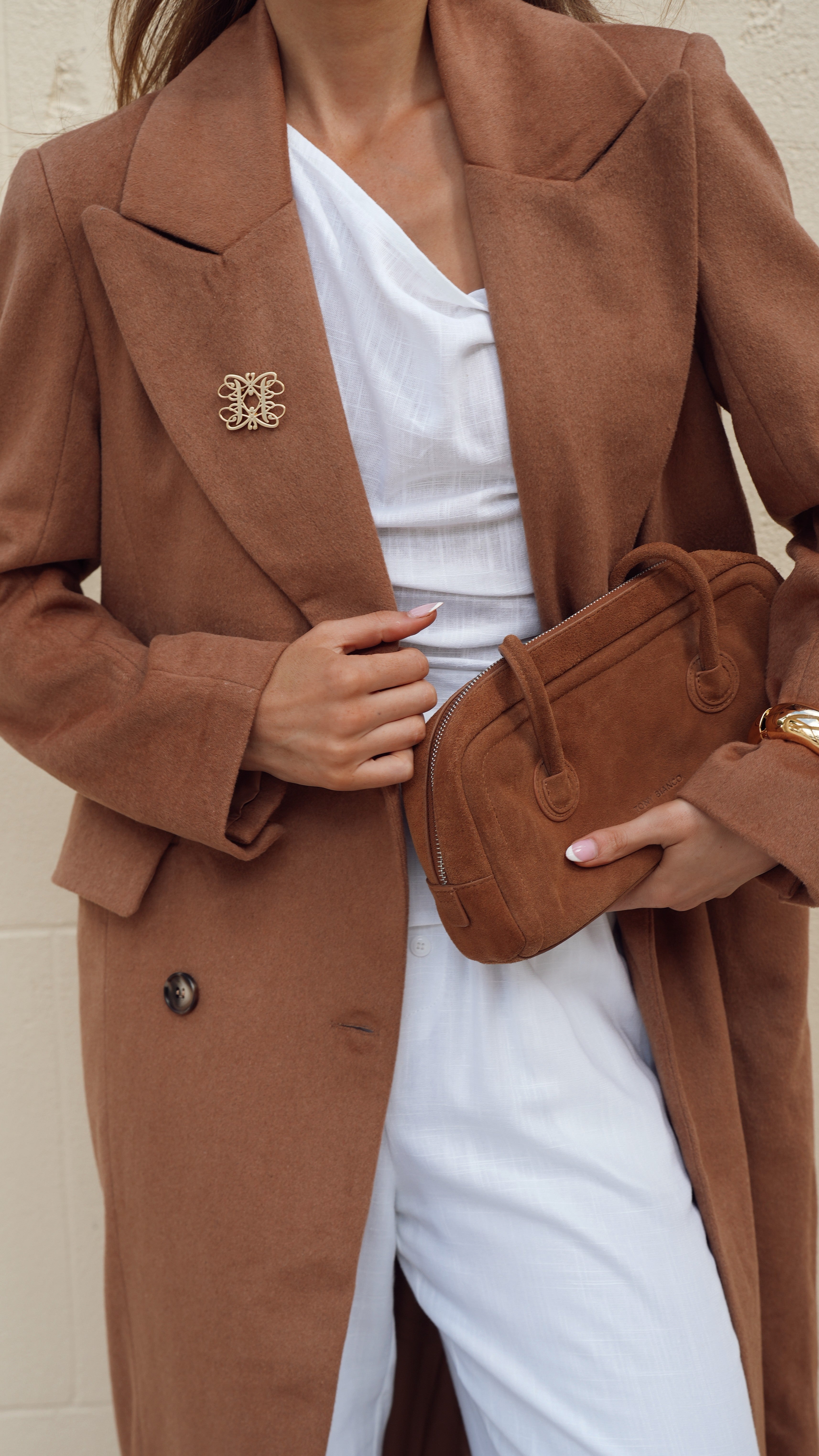 MVN - Lost In New York Coat - Camel