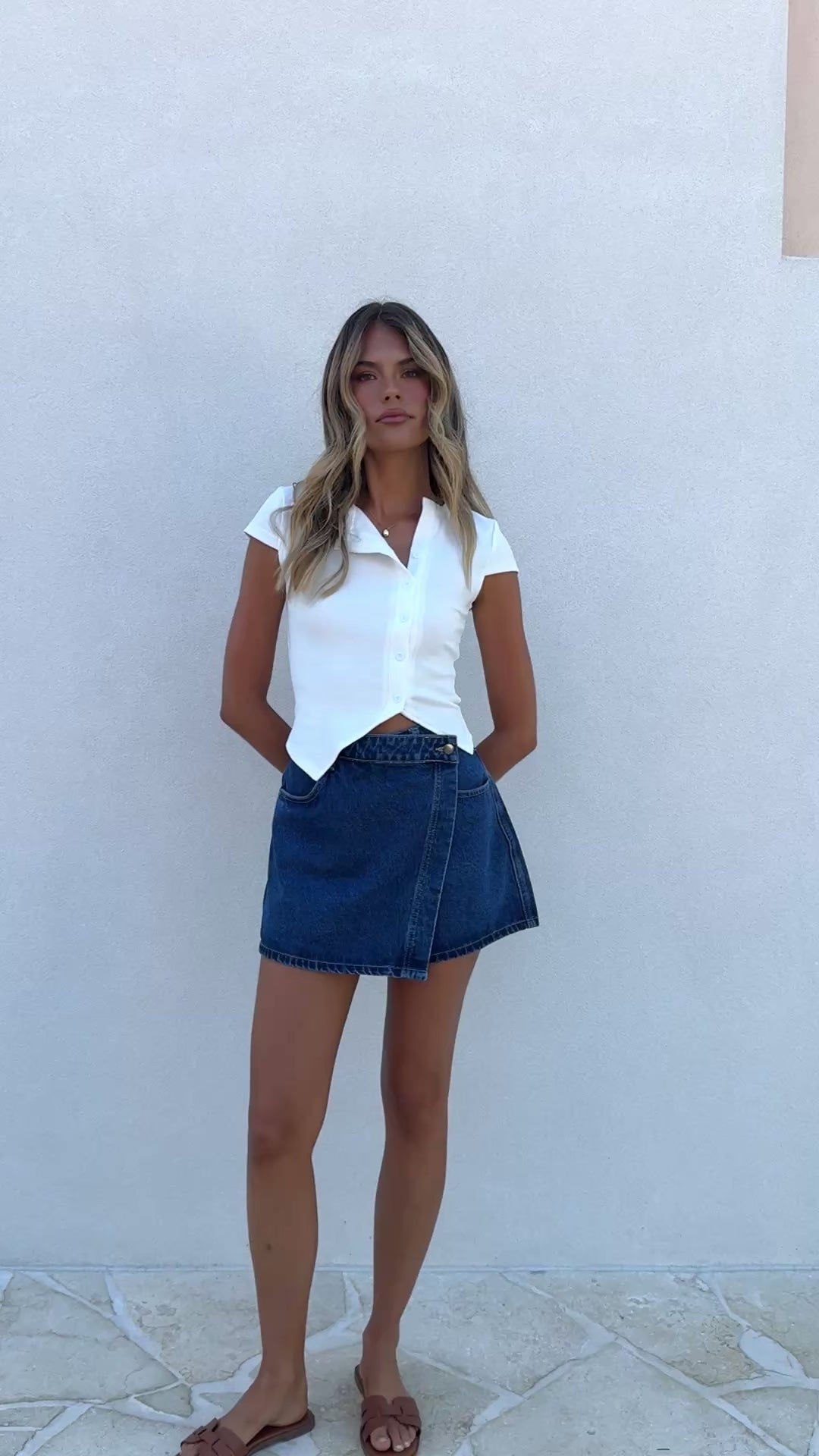 Houston Skort - Denim