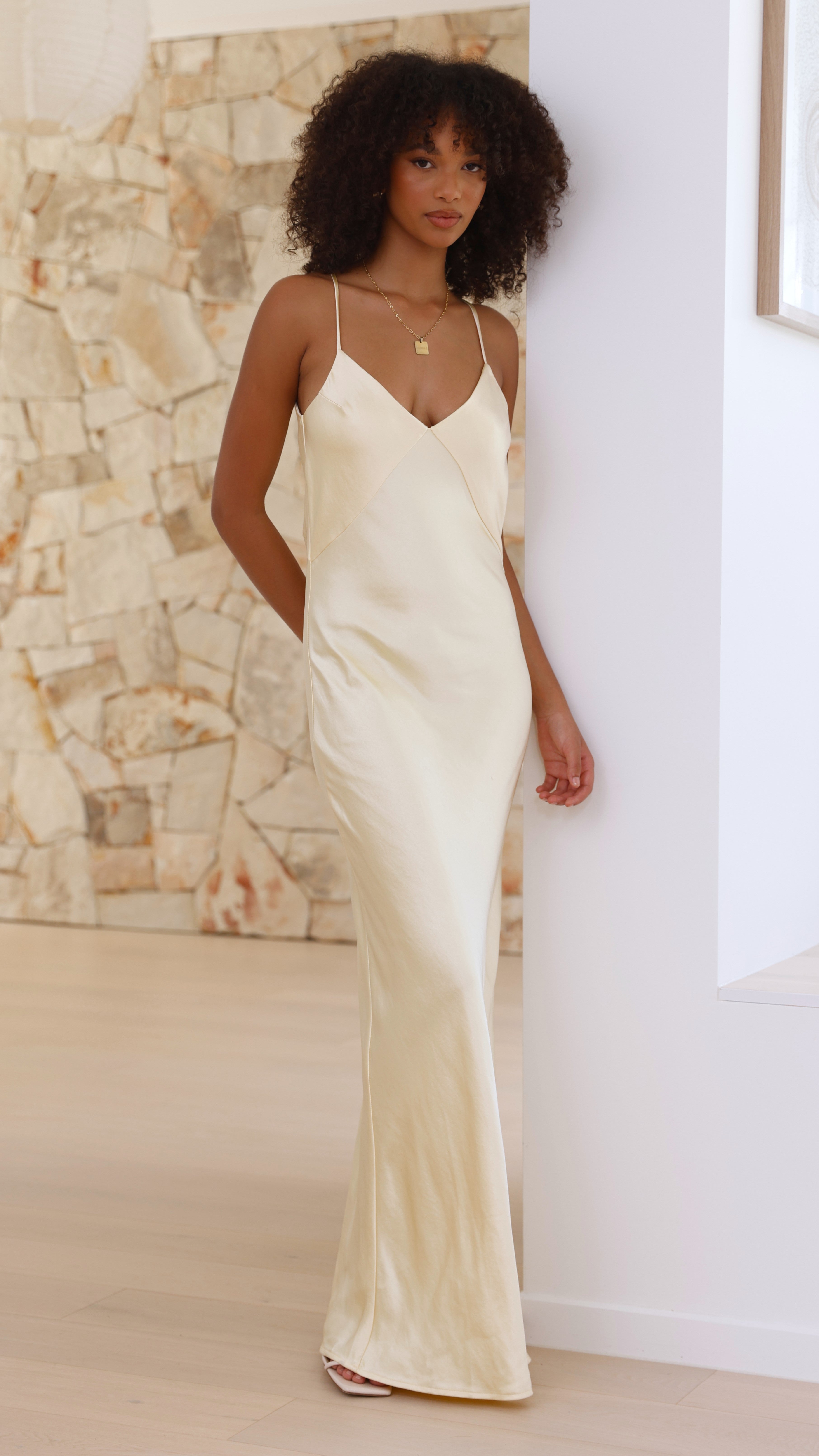 Gisella Maxi Dress - Yellow