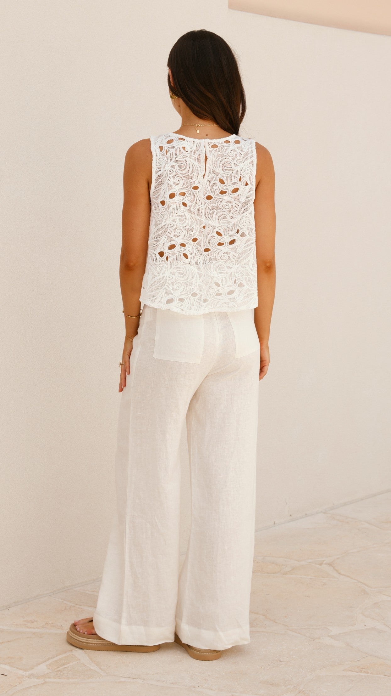 Zoe Top - White