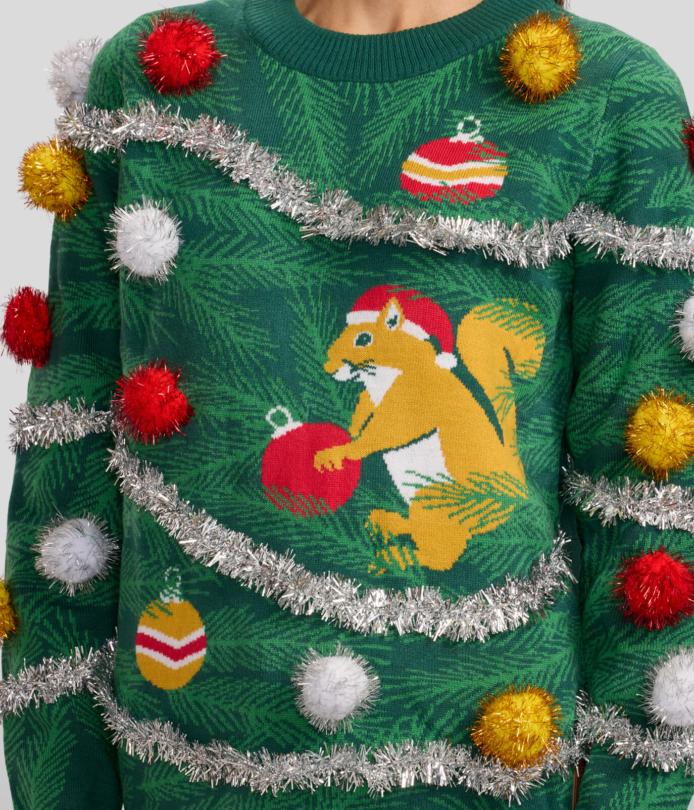 Women's Squirrelin' Around Ugly Christmas Sweater