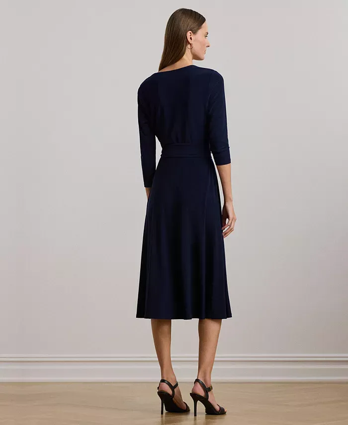 Lauren Ralph Lauren Surplice Jersey Dress