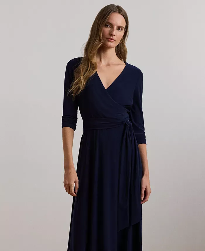 Lauren Ralph Lauren Surplice Jersey Dress