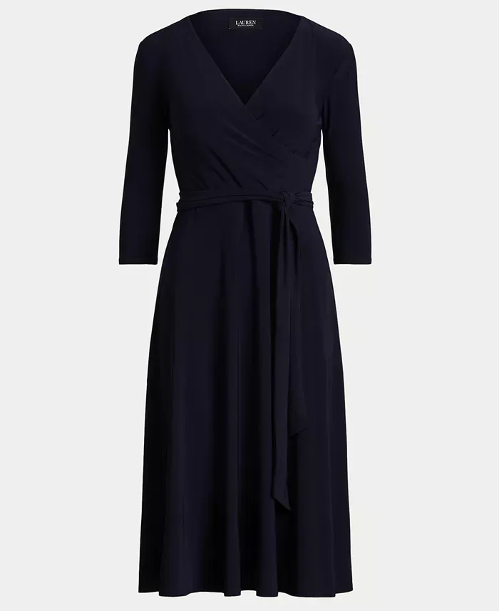 Lauren Ralph Lauren Surplice Jersey Dress