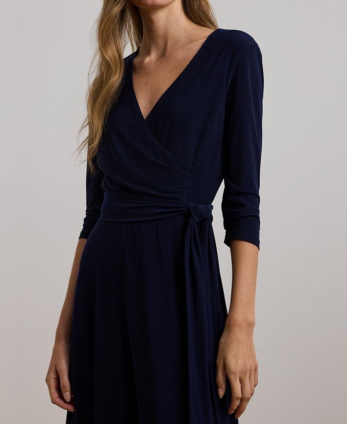 Lauren Ralph Lauren Surplice Jersey Dress