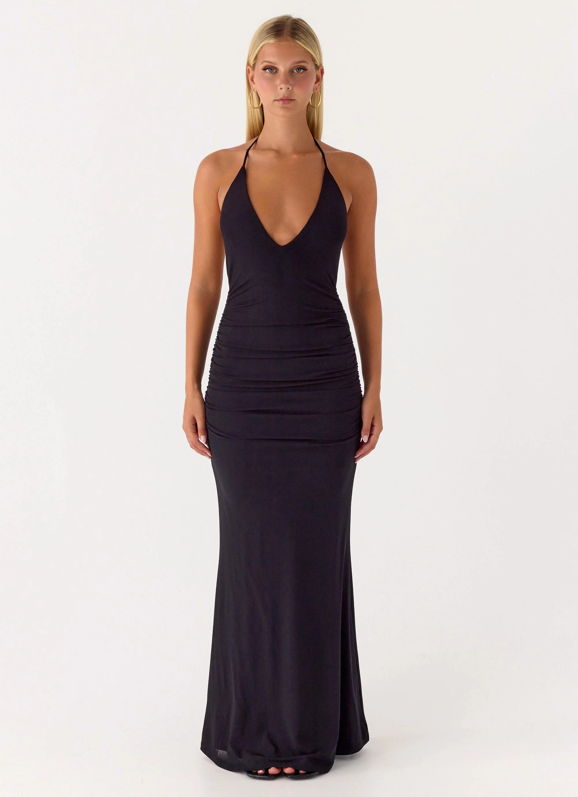 Fine By Me Maxi Dress - Black