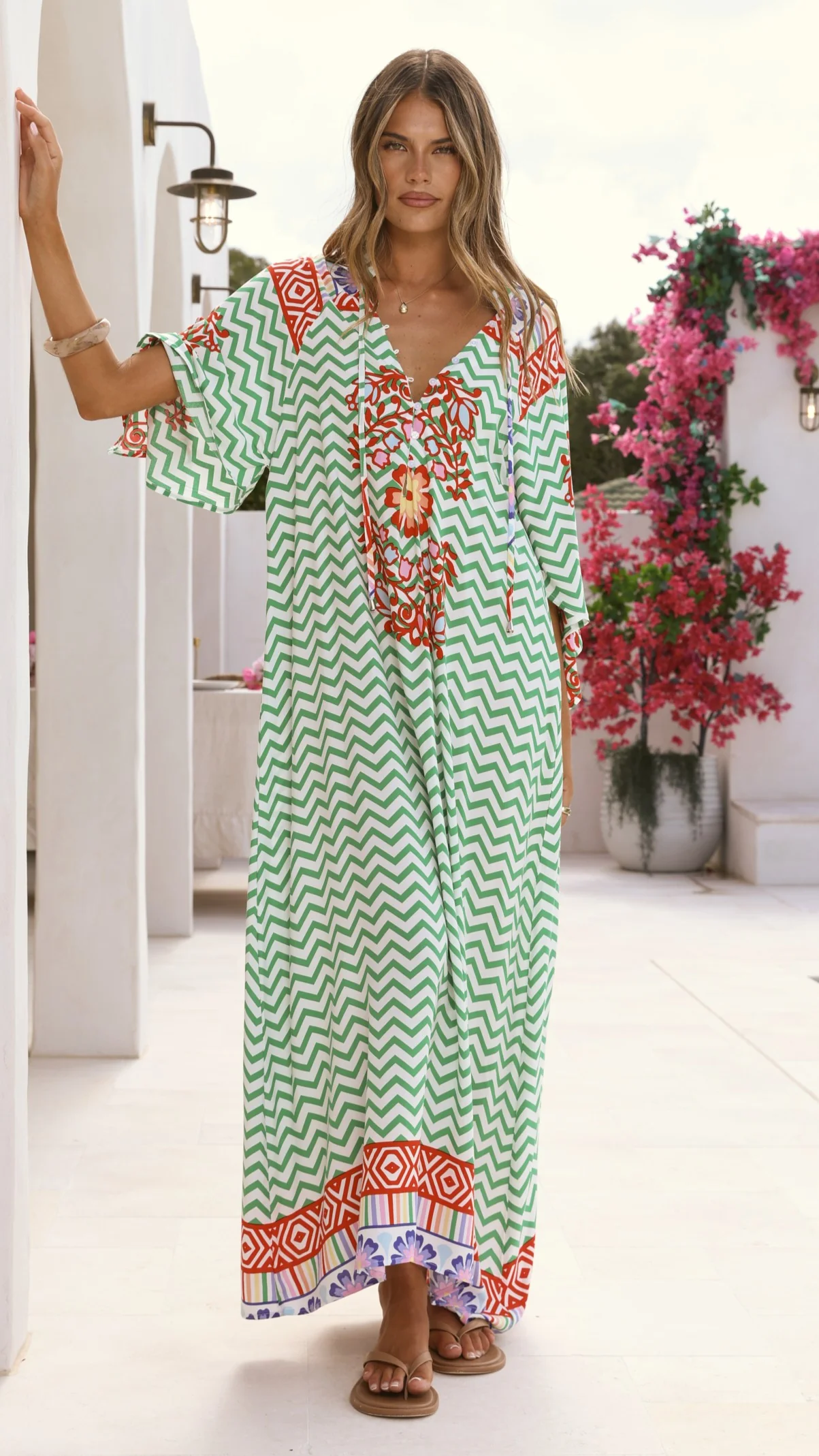 Bree Maxi Dress - Ziggy Print