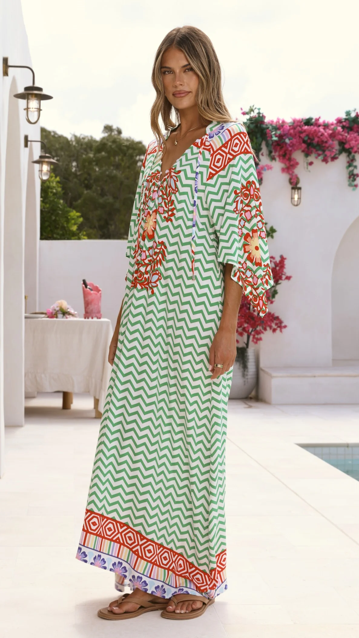 Bree Maxi Dress - Ziggy Print