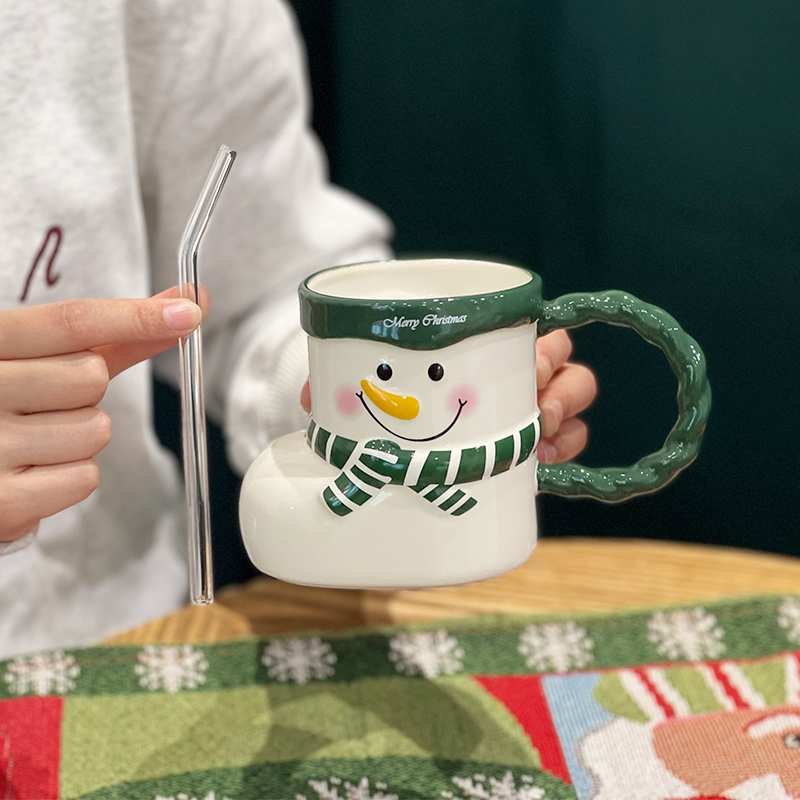 Snowman Ceramic Mug