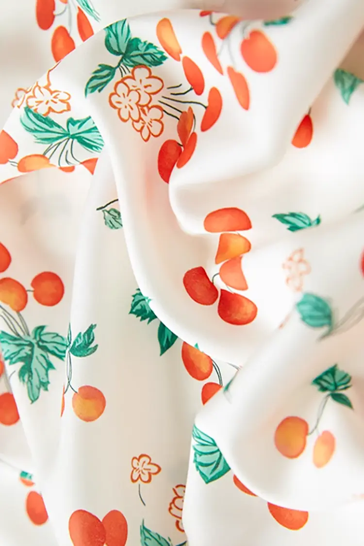 Floral Print V Neck Short Sleeve Dress - JIEEQQ