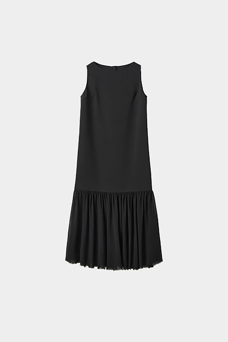 Sleeveless Drop-Waist Maxi Dress - HBQMJX