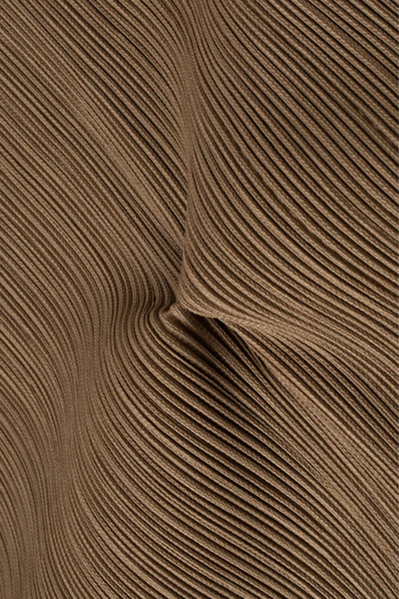 Designer Inspired Pleated Asymmetrical Midi Dress - HBQMJX