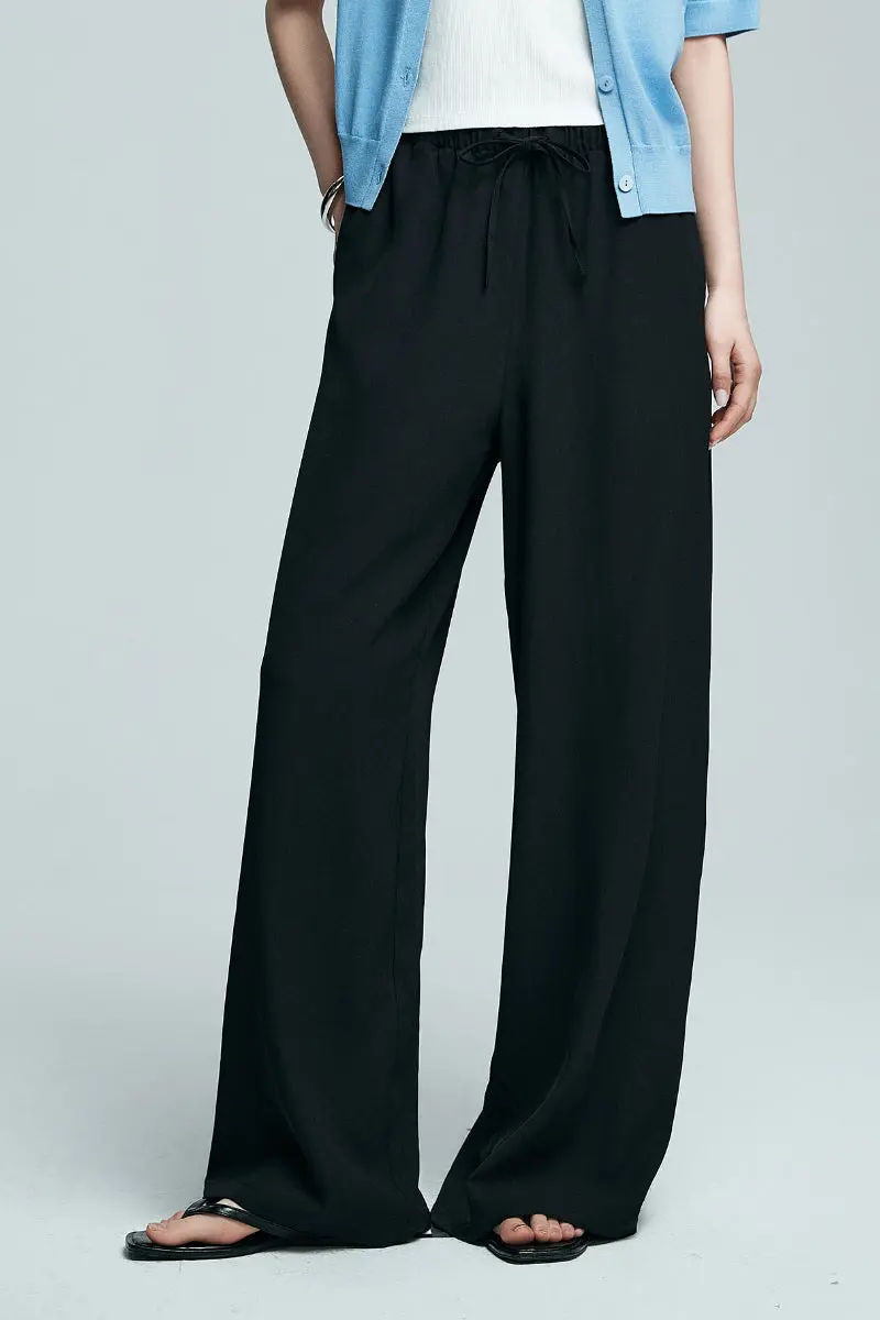 White Pull-On Wrinkle-Free Cooling Puddle Pants - HBQMJX