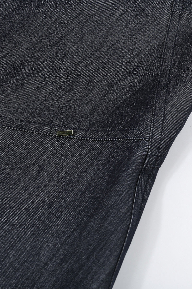 Structured V-Neck Sleeveless Midi Dress - HBQMJX