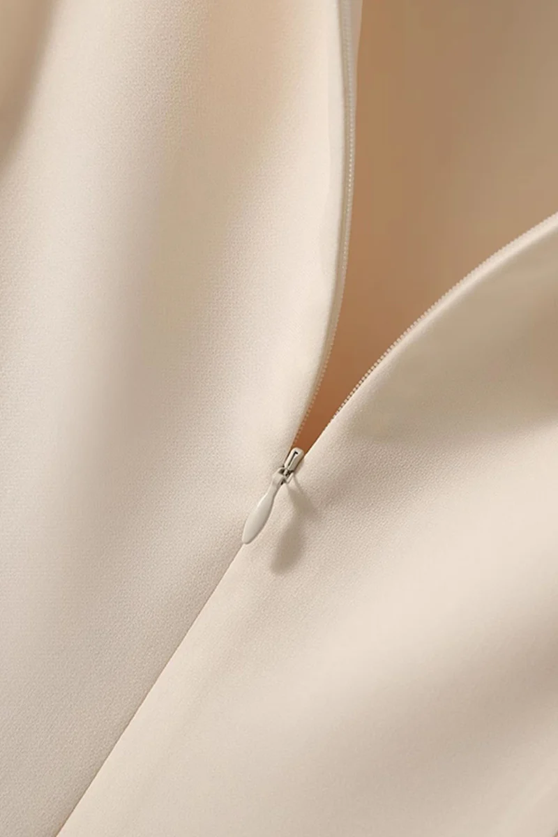 Elegant Acetate Sleeveless Fit & Flare Midi Dress - HBQMJX