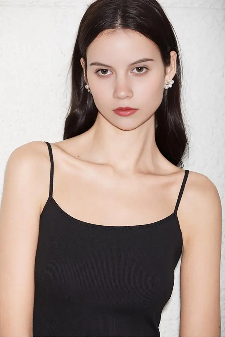 Black Bodycon Slip Maxi Dress - HBQMJX