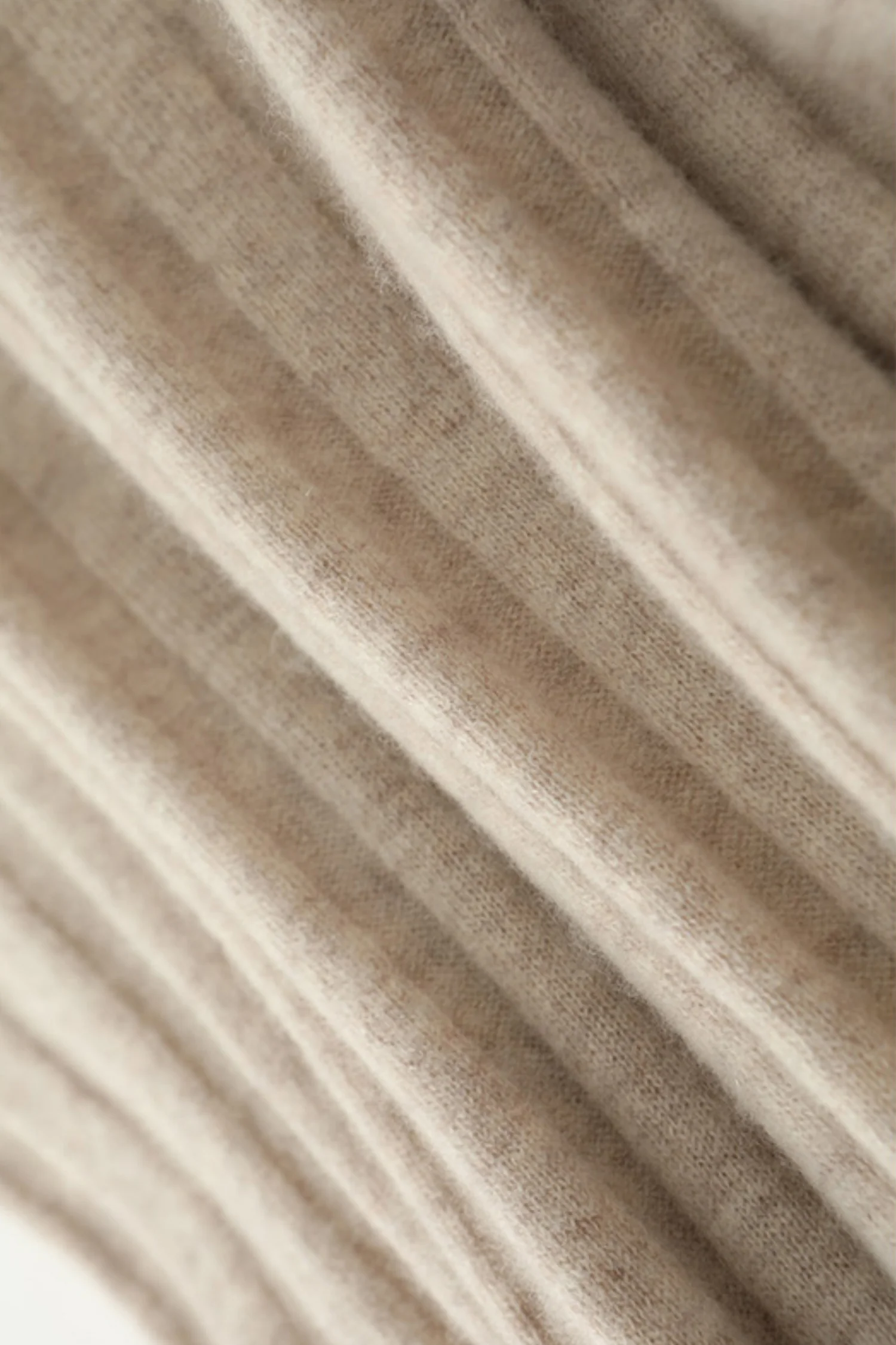 100% Merino Wool Long Sleeve Wide-Rib Midi Sweater Dress - HBQMJX