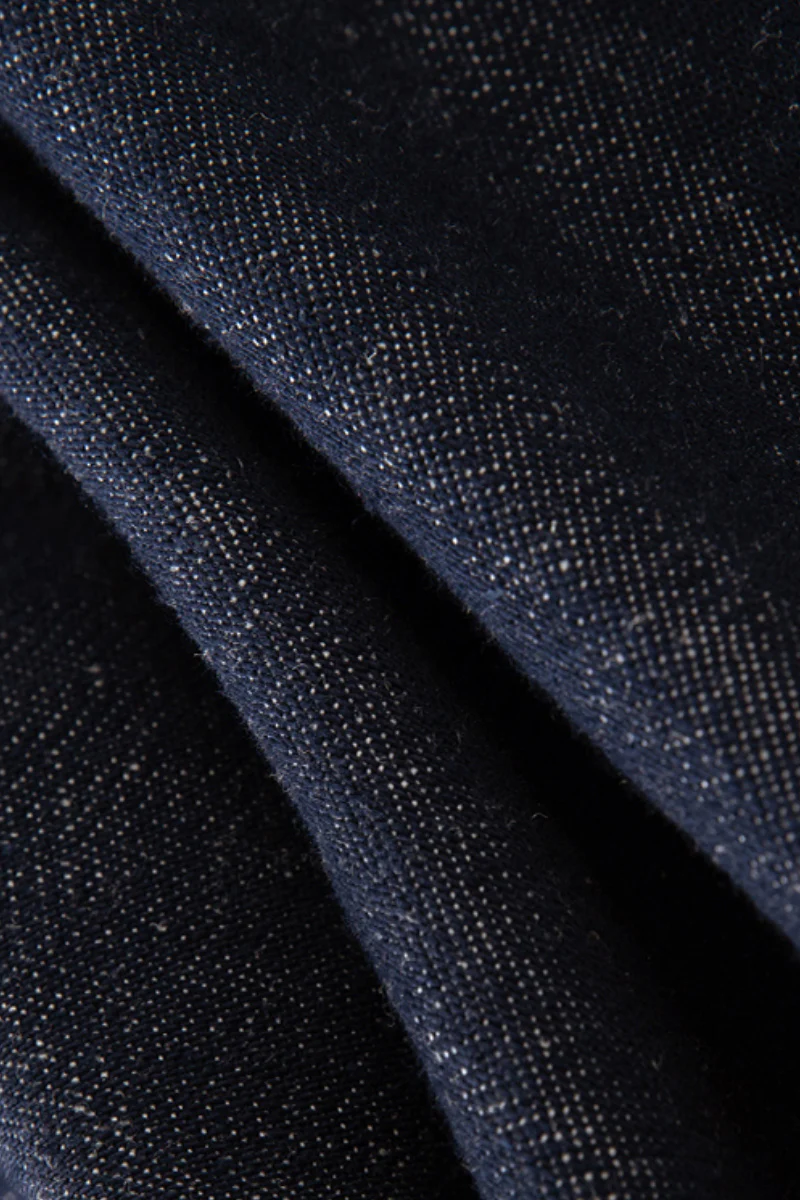 Denim Sleeveless A-Line Midi Dress - HBQMJX