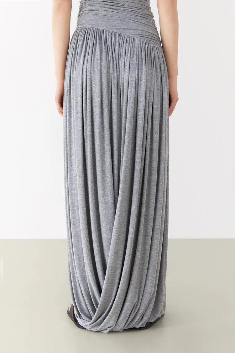 Tube Ruched Strapless Dress - HBQMJX