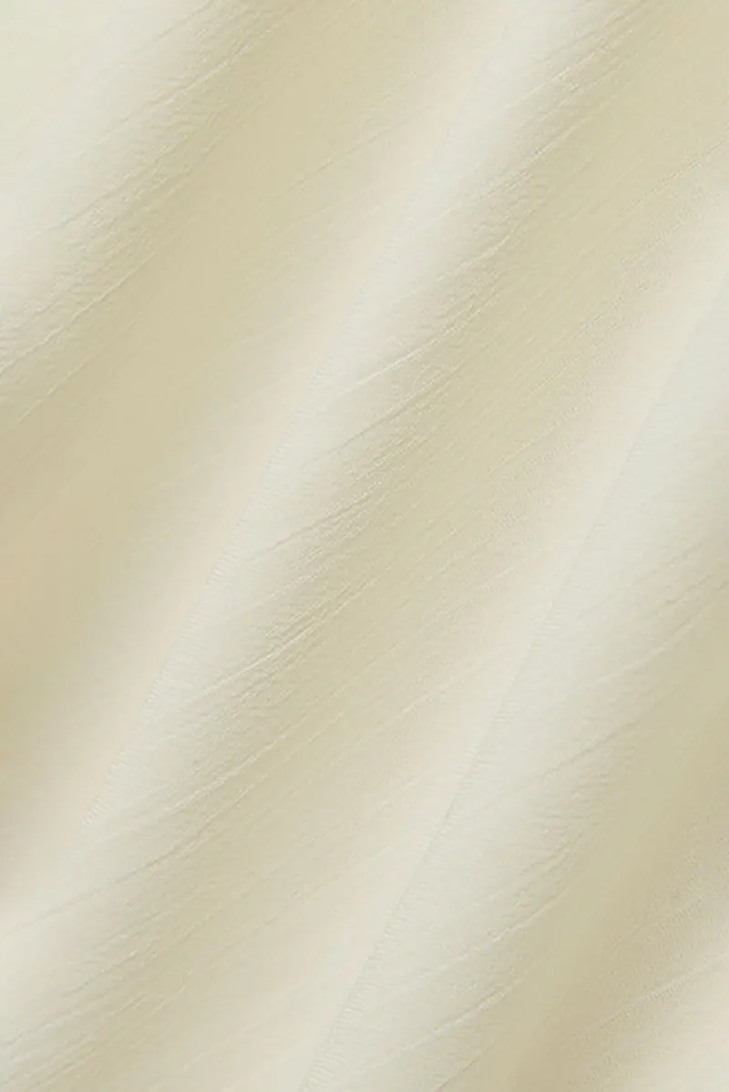 White Chiffon Spaghetti-Strap Ruffled Midi Dress with Lace Trim - HBQMJX