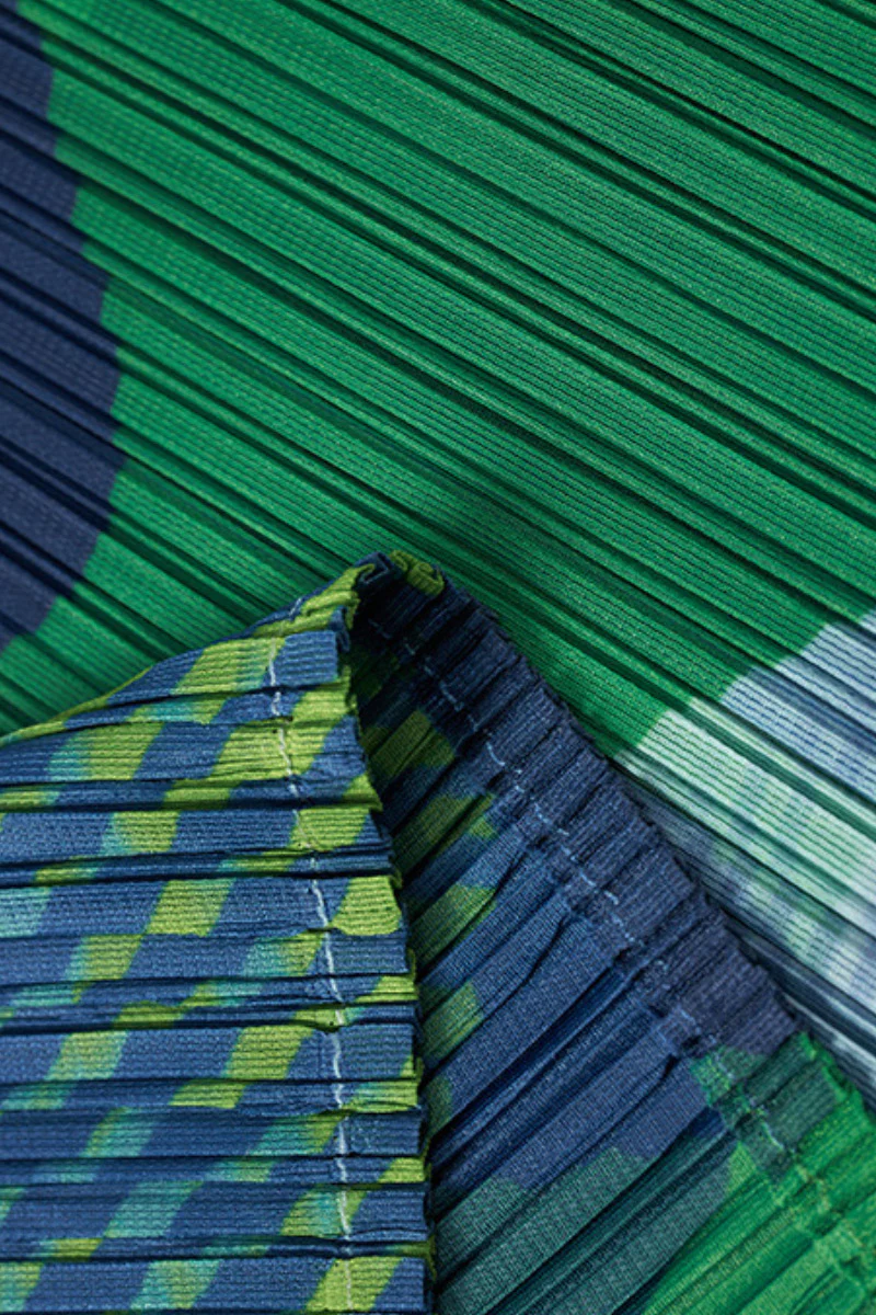 Designer Inspired Pleated Floral Midi Dress - HBQMJX