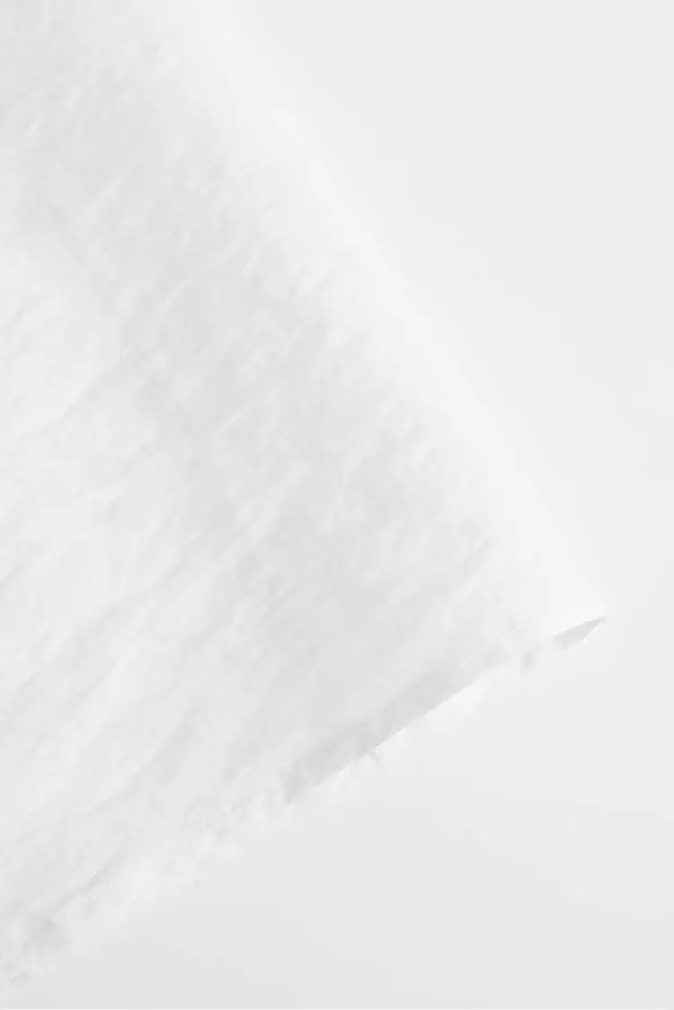 Tencel White Slip Maxi Dress with Front Twist - HBQMJX