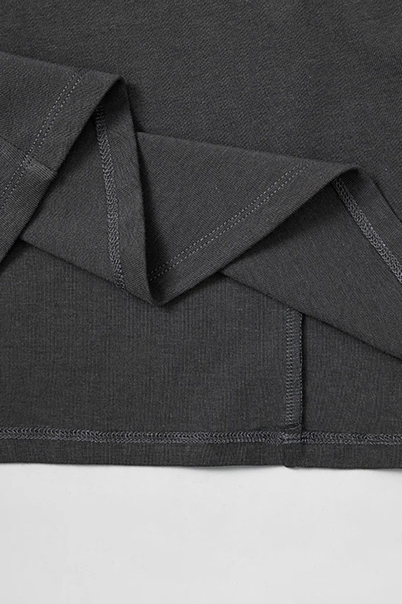 Sage Green Ruched-Waist T-Shirt Midi Dress - HBQMJX