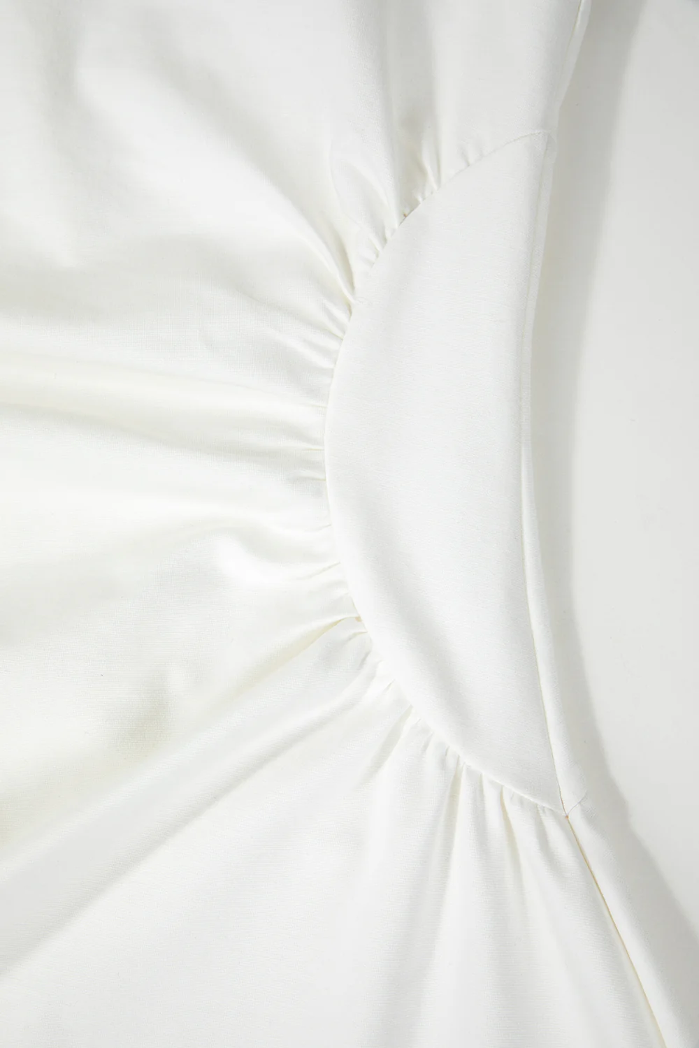 Square Neck Midi Dress with Pleated Waist - HBQMJX