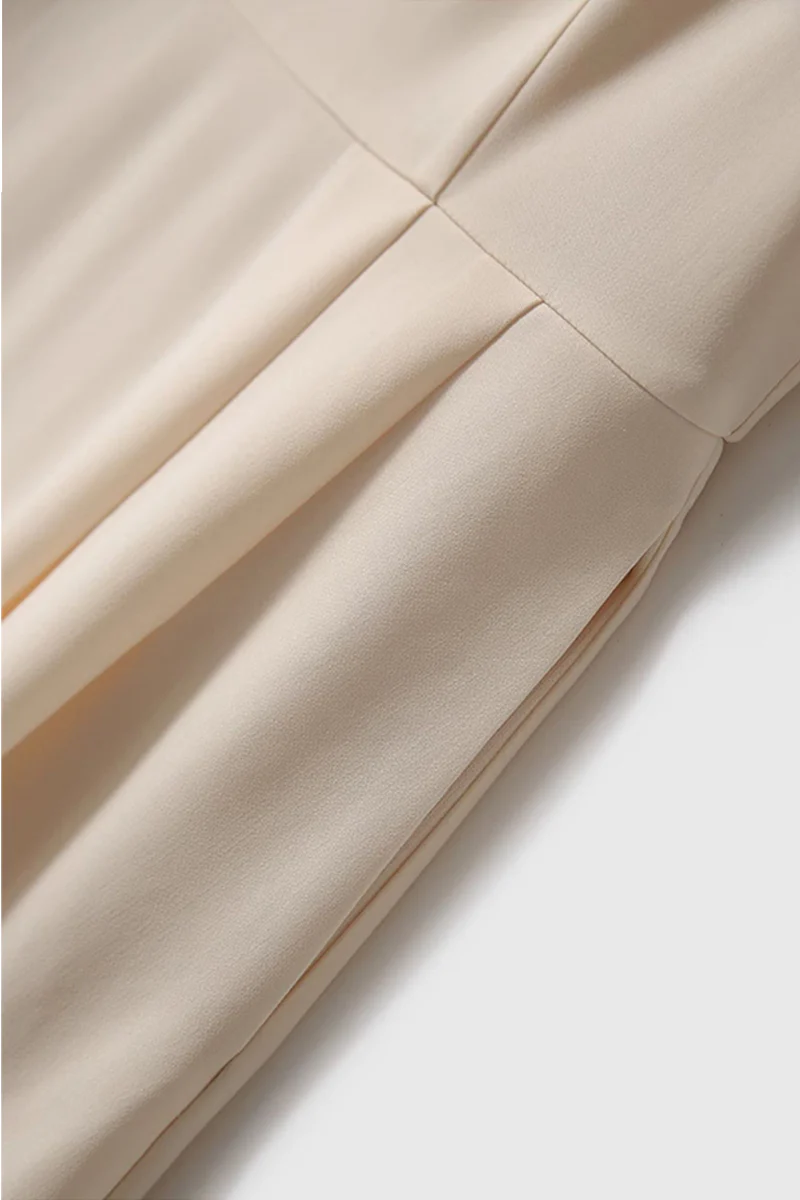 Elegant Acetate Sleeveless Fit & Flare Midi Dress - HBQMJX