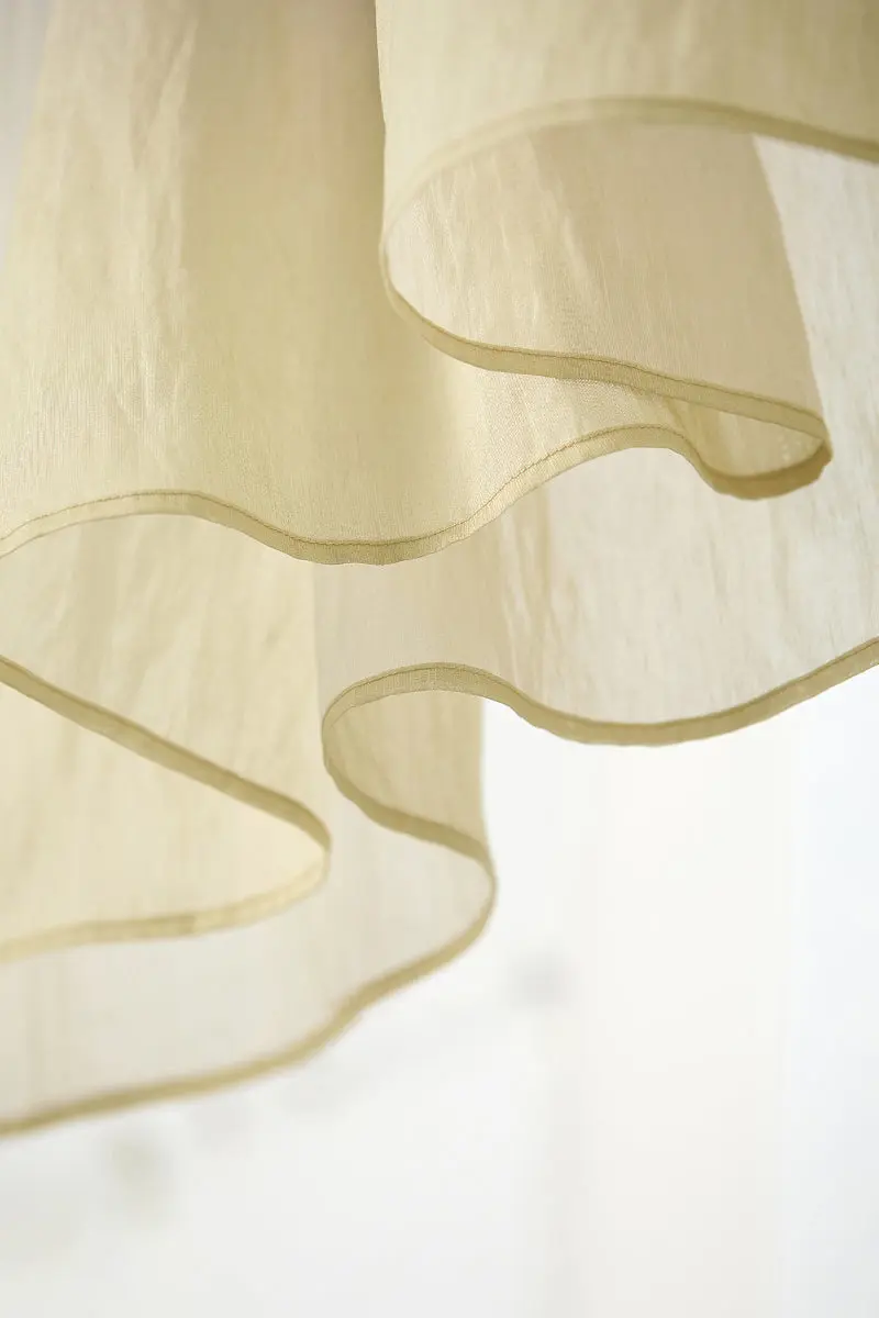 Ombre Sleeveless Linen Midi Dress - HBQMJX