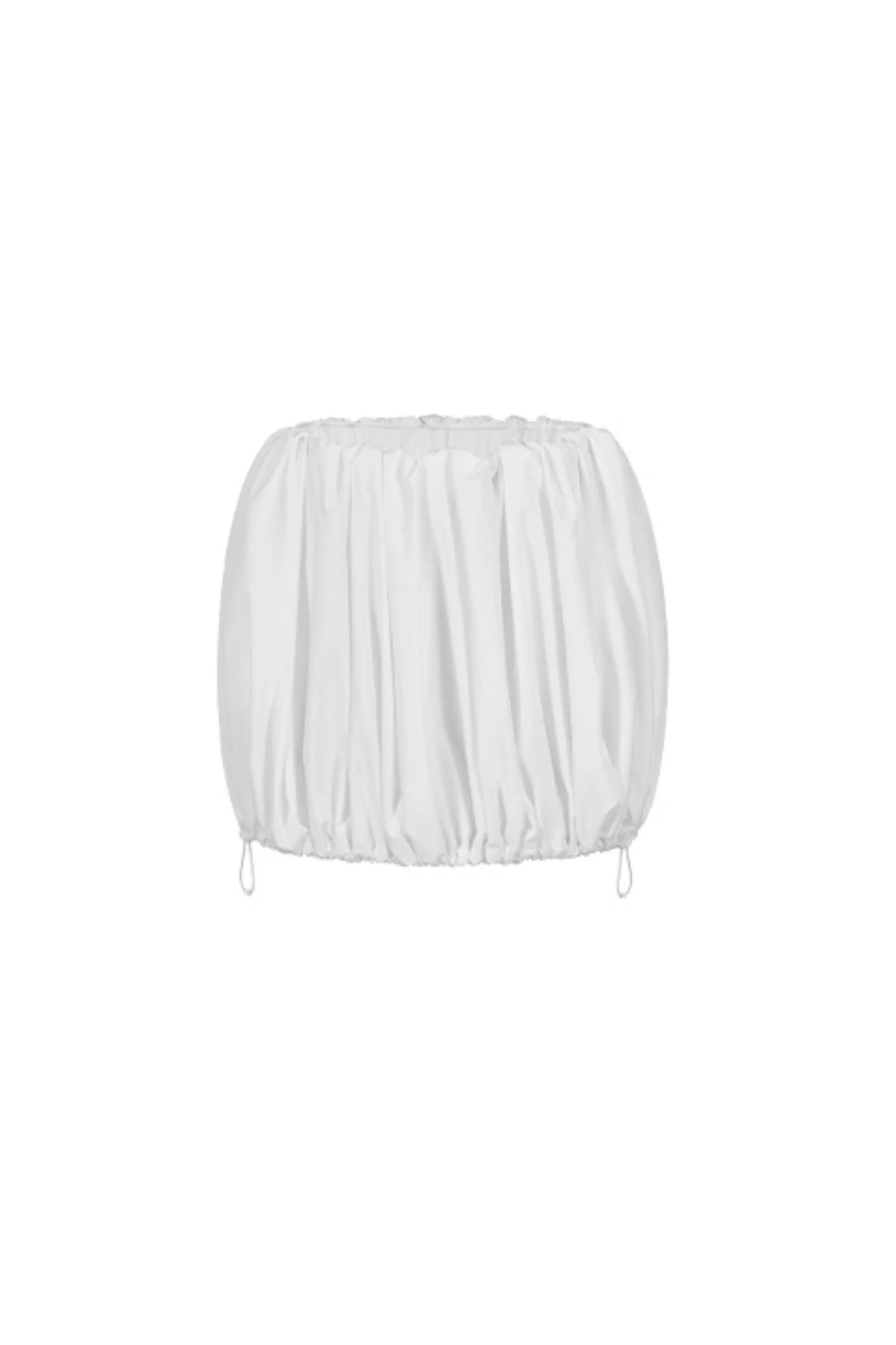 Preppy Mid-Rise Bubble Skirt - HBQMJX