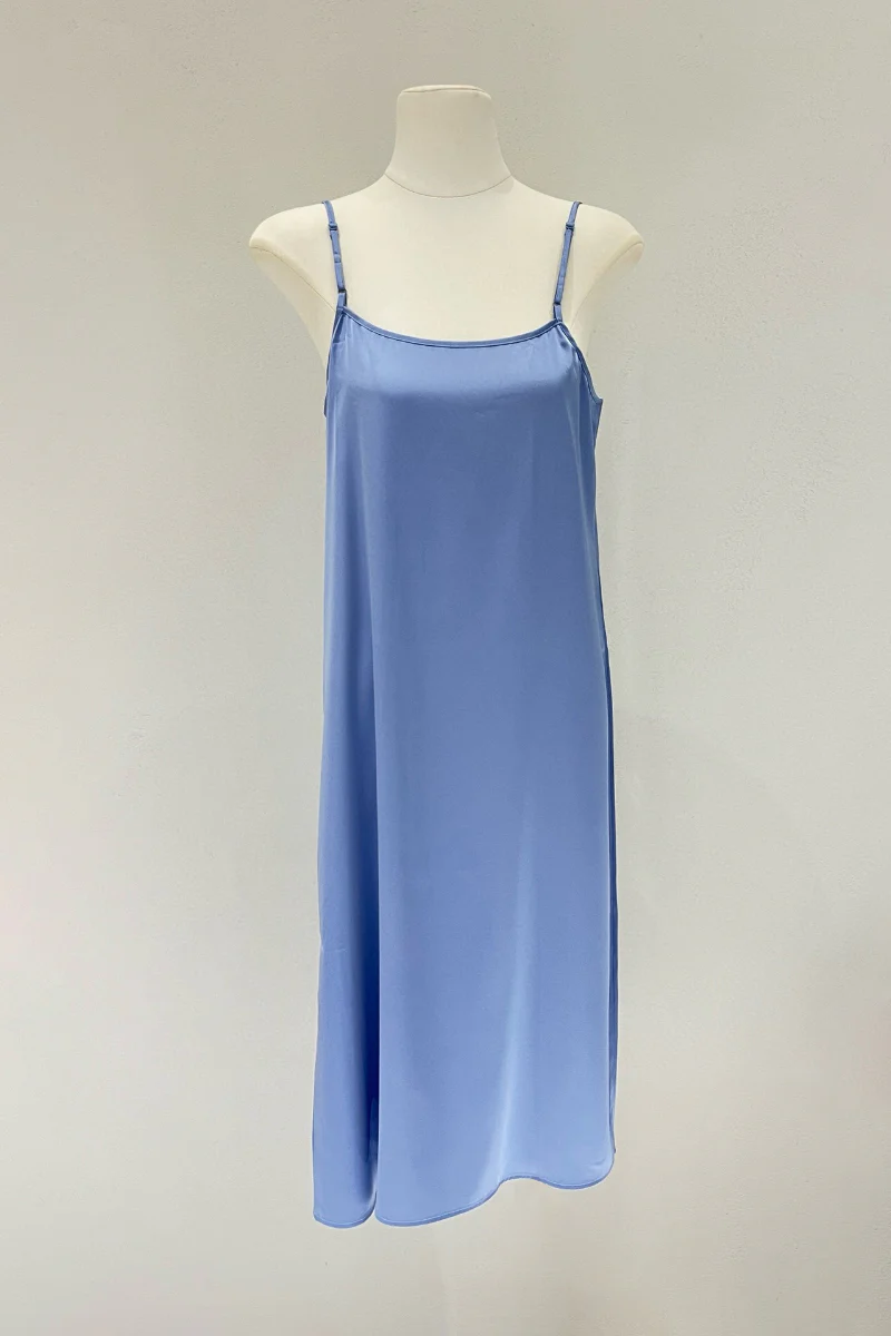 100 Mulberry Silk Floral Balloon-Sleeve Tie-Waist Midi Dress with Camisole Slip - HBQMJX