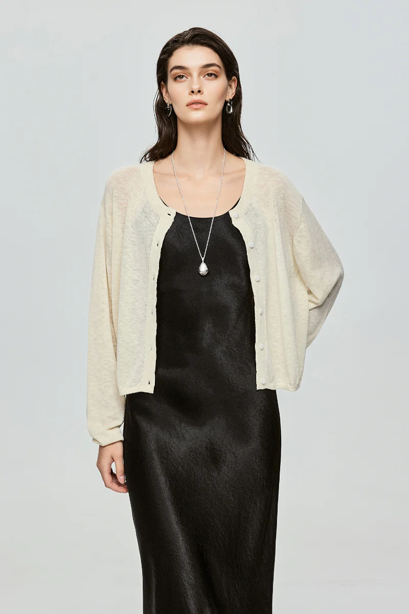 Black Bias Cut Satin Slip Midi Dress - HBQMJX