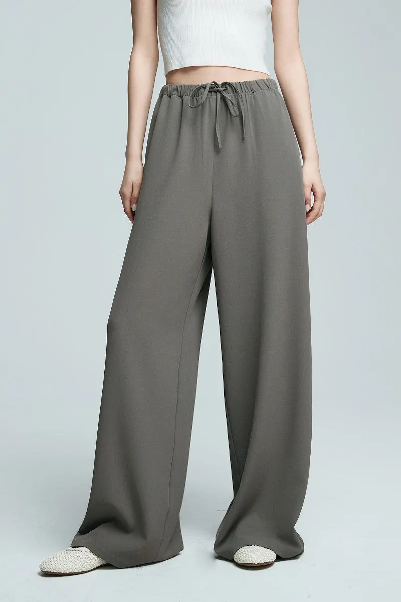 White Pull-On Wrinkle-Free Cooling Puddle Pants - HBQMJX