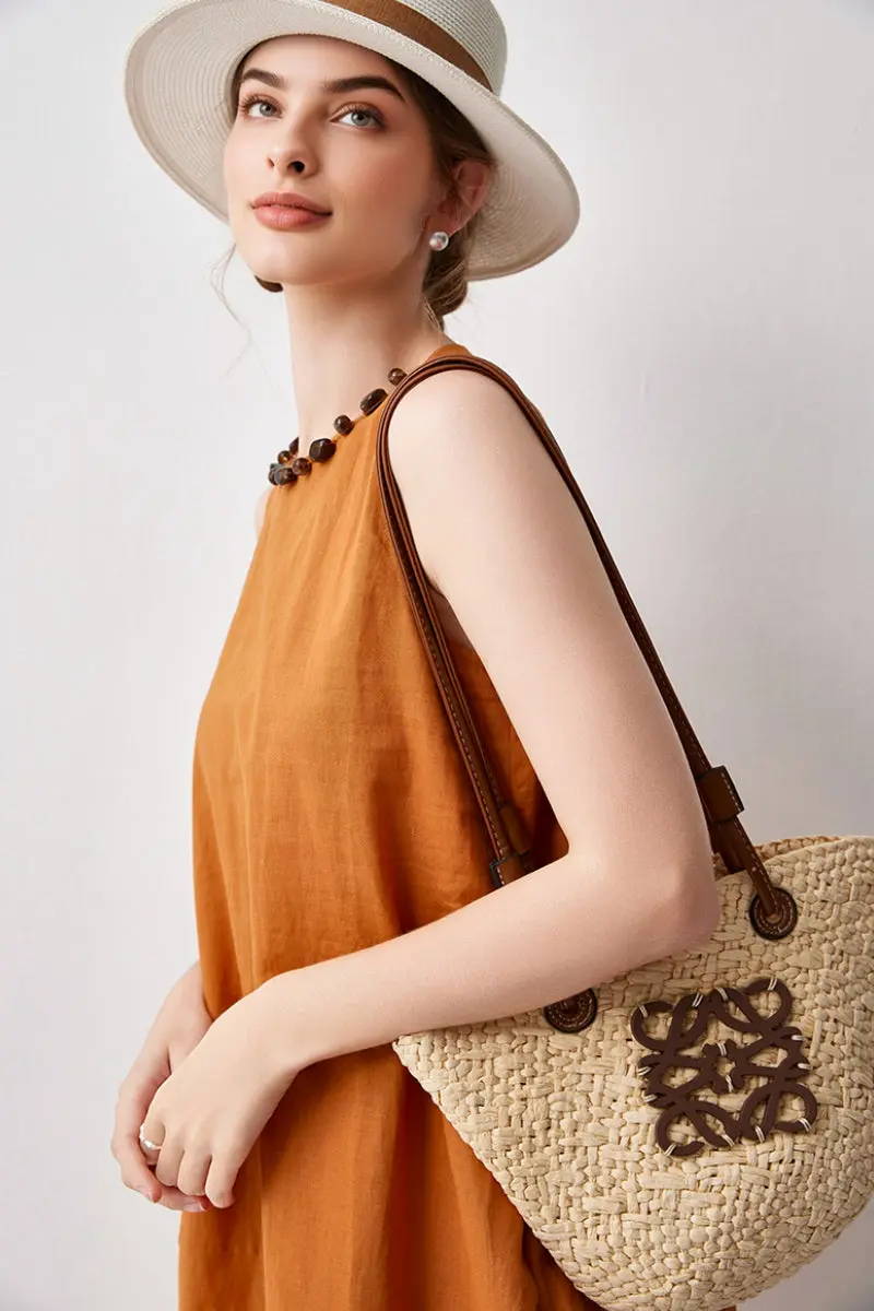 100 Linen Sleeveless Midi Dress With Back Slit - HBQMJX