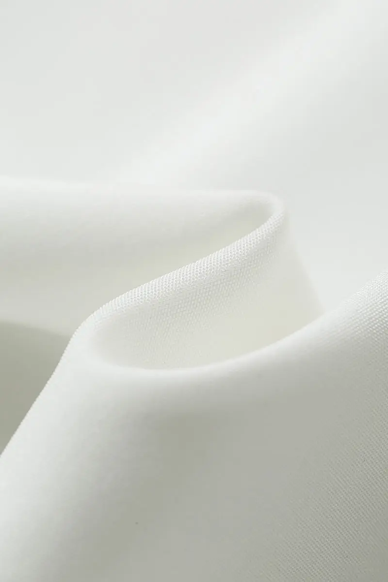 Ivory Lyocell Sleeveless Ruffle-Detail Midi Dress - HBQMJX