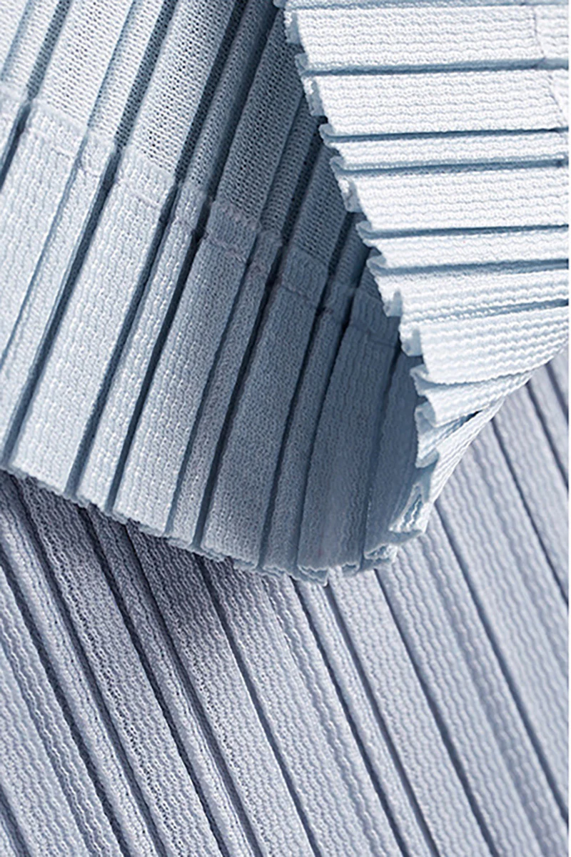 Ombre Pleated Sleeveless Midi Dress - HBQMJX