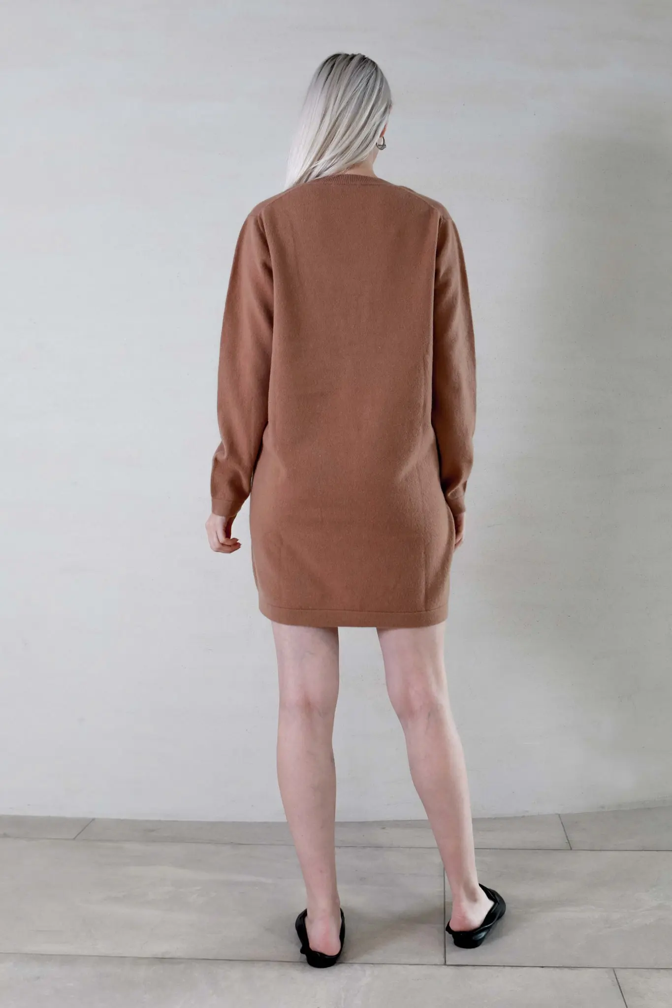 Cashmere Midi Dress - HBQMJX