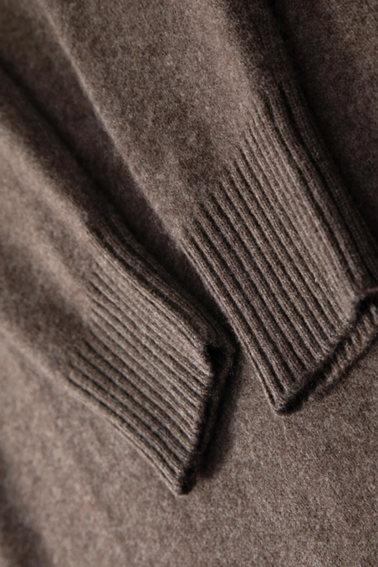 Chunky Wool Long Sleeve Turtleneck Maxi Sweater Dress - HBQMJX