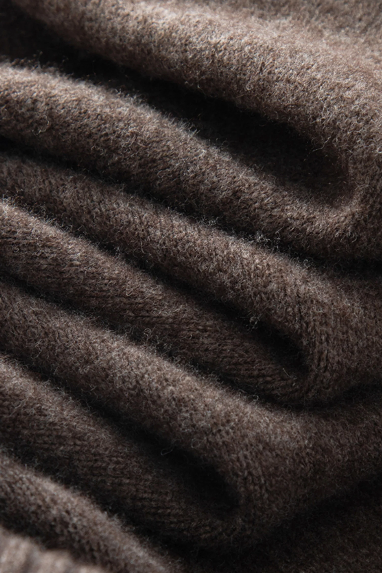 Chunky Wool Long Sleeve Turtleneck Maxi Sweater Dress - HBQMJX