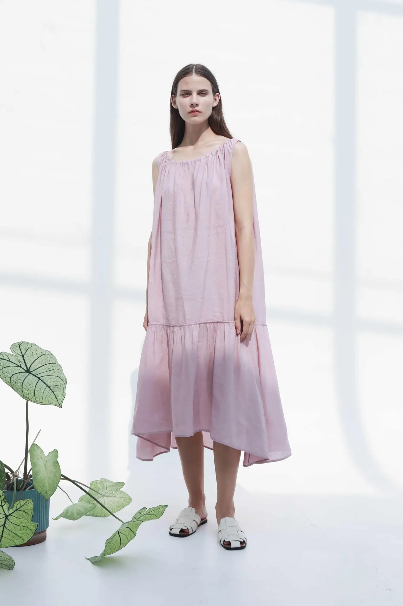 Boho Casual Maxi Dress - HBQMJX